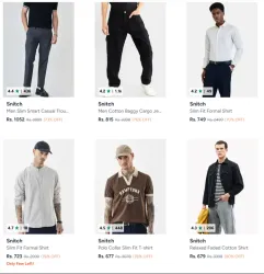 Snitch Mens Cloths up to 80% Discount