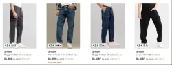 Snitch Men's Jeans up to 73% Discount