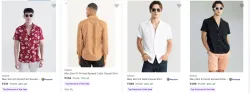 SNITCH Mens Shirt at minimum 70% Discount