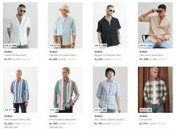 Snitch Mens Shirt at minimum 78% Discount