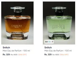 Snitch Perfume at minimum 81% Discount