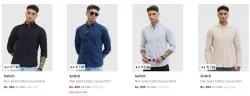 Snitch Shirts For Men Upto 83% Discount