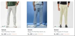 Snitch Trouser Under ₹499.