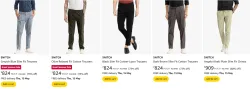 SNITCH Trousers for men Minimum 70% Discount