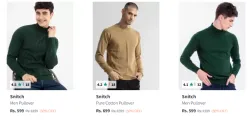 Snitch Winter Wear Flat 50% Discount