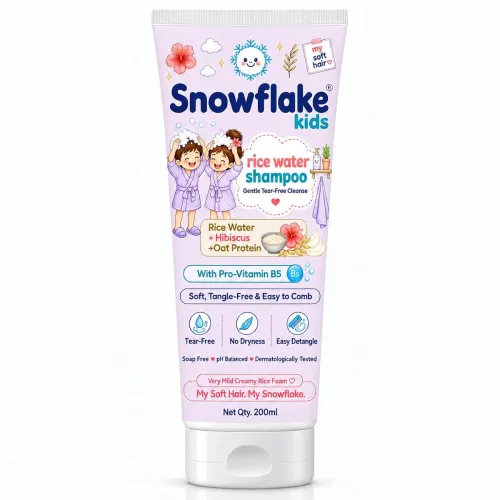 Image of Snowflake Kids Rice Water Shampoo for Children