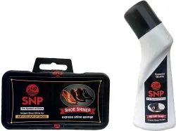 SNP Shoe Shiner Natural \ Shoe Polish Black Shoe Care Kit