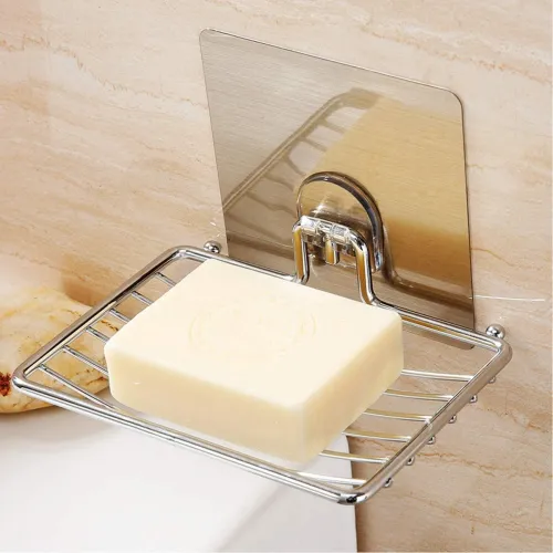Image of Soap Dish Holder Self Adhesive 
