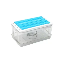 Soap Roller Dispensers with Rolling Mechanism – Trendy Laundry Box for Quick & Easy Hand Washing, Portable Refillable Plastic Soap Case, Mess-Free Soap Saver for Clothes, Travel, Home & Host...