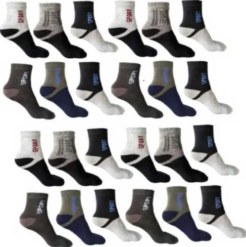 Image of Socksy  Men & Women Ankle Length  (Pack of 12)