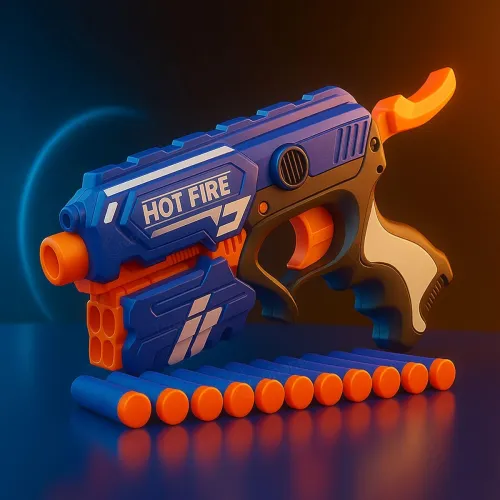 Image of Soft Bullet Shooting Gun Toy