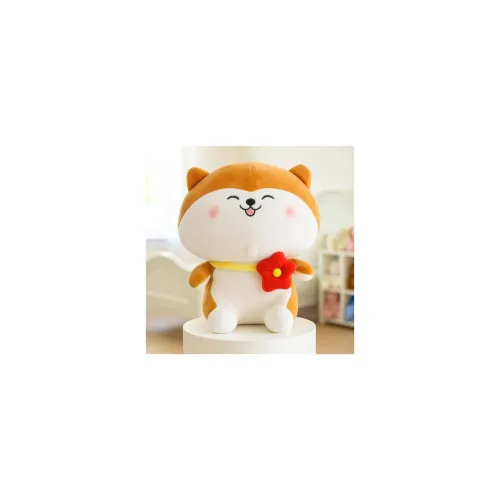 Image of Softdreams Cat Flower Plush Soft Toy