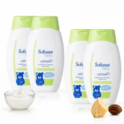 Softsens Baby Lotion 200ml each (Pack of 4 x 200ml)