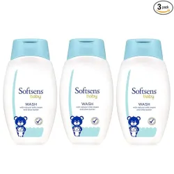 Softsens Tear-Free Baby Wash (3x200ml)