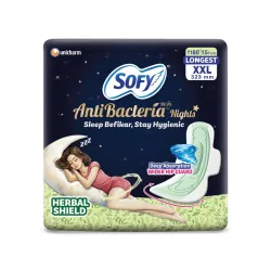 Sofy Women XXL Night Sanitary Pads – 15 Pack