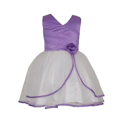 SOFYANA Girls Satin Length Dress