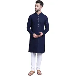 SOJANYA Men Kurta Pyjama Set
