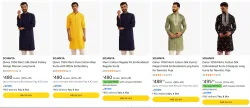SOJANYA Mens Kurta at minimum 90% Discount