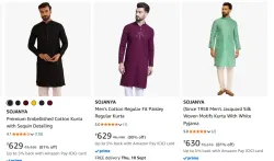 Sojanya Mens Kurta Set up to 90% Discount