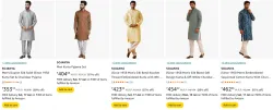 SOJANYA Mens Kurta Set upto 91% Discount