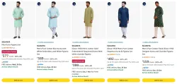SOJANYA Mens Kurta Set at minimum 85% Discount