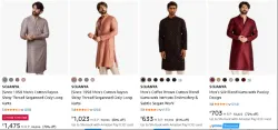 Sojanya Men's Long Kurtas up to 80% Discount