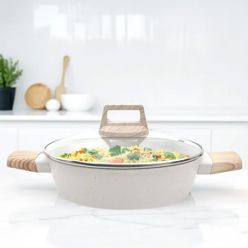 Image of SOLARA Belmont Ceramic Non Stick Kadai 