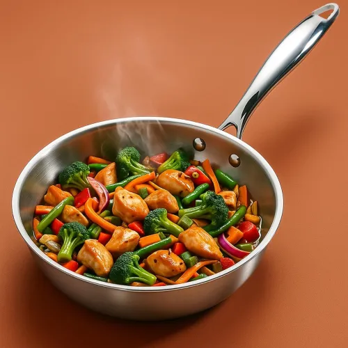 Image of SOLARA Sterra Triply Stainless Steel Frying Pan