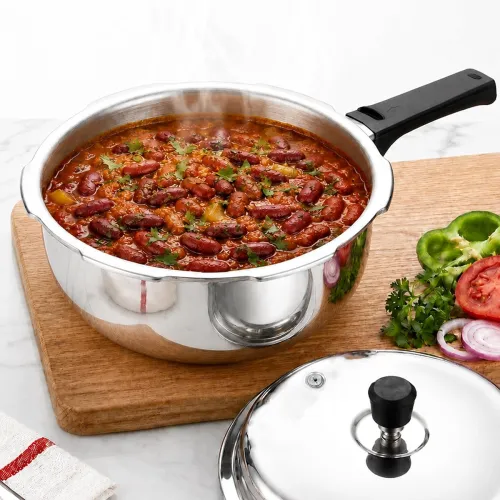 Image of SOLARA Triply Outer Lid Pressure Pan 2 Litre 