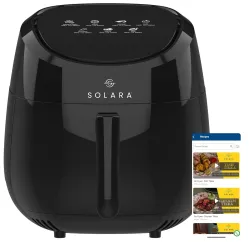 SOLARA Xtra Large Digital 1500 Watts Air Fryer for Home Kitchen