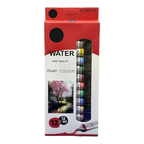 Image of Soletal Watercolor Paint Set 12ml * 12 Pack