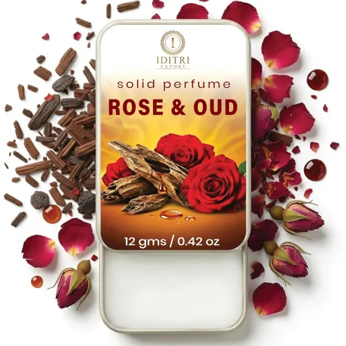 Image of Solid Perfume Rose & Oud 12g