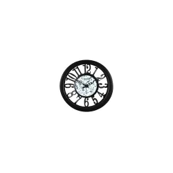 Solimo 14 Silent Black Wall Clock