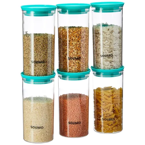 Image of Solimo Airtight Plastic Storage Containers (SO6)