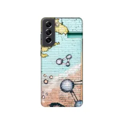 Amazon Brand-Solimo Basic Case for Samsung Galaxy S21 FE 5G (Plastic_Multicolor)