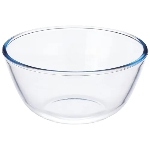 Image of Solimo Borosilicate Glass Mixing Bowl 2650 ml (Transparent)
