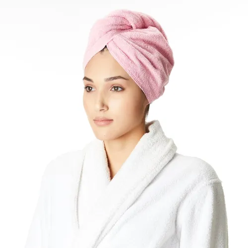 Image of Solimo Cotton Bath Headwrap 