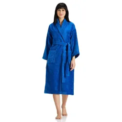 Solimo Cotton Unisex Bathrobe Medium