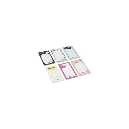 Image of Solimo Daily Planner 50 Sheets 6pcs