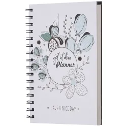 Solimo Daily Planner and Organizer (Get It Done, Blue)