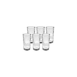 Solimo Eden Juice Glass Set, 260ml, Set of 6