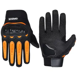 Amazon Brand - Solimo Full Finger Bike Riding Gloves