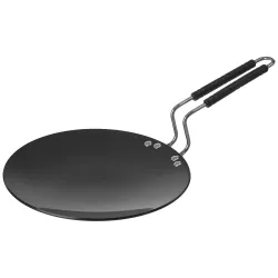 Solimo Hard Anodized Aluminium Roti Tawa (25cm)