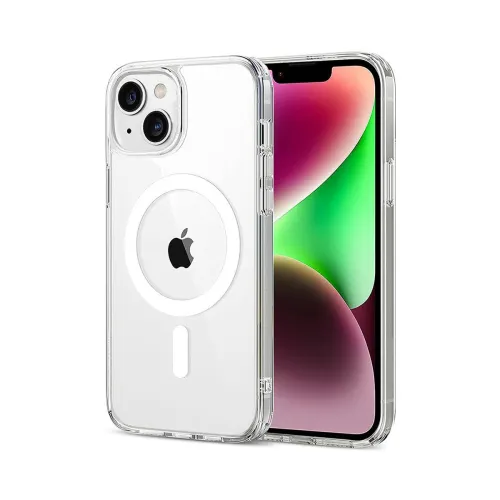 Image of Solimo iPhone 14 Pro Transparent Magnetic Case