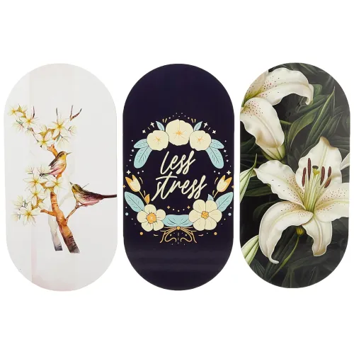 Image of Solimo MDF Wall Décor Set | Self-Adhesive | Set of 3