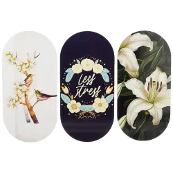 Solimo MDF Wall Décor Set | Self-Adhesive | Set of 3