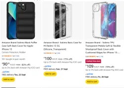 Solimo Mobile Case Cover @ ₹90