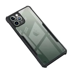 Amazon Brand - Solimo Mobile Cover for Apple iPhone 11 Pro (Polycarbonate_Matte Black)