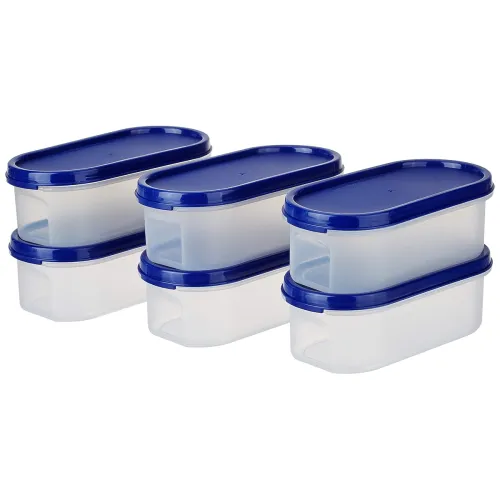 Image of Amazon Brand - Solimo Modular Plastic Storage Containers 