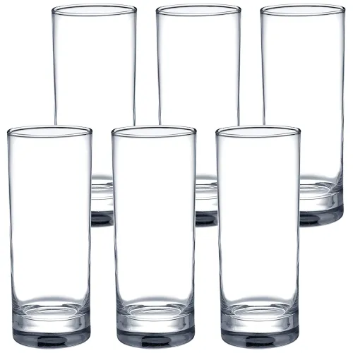 Image of Solimo Nia Highball Glass Set 325ml (6 pcs)